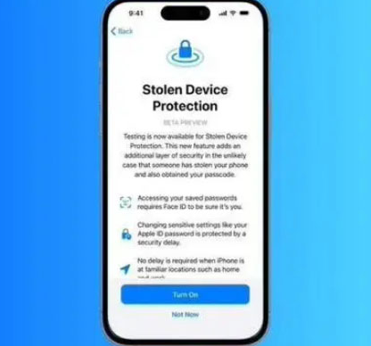 怀柔苹果授权维修店分享被盗设备保护功能开启方法 