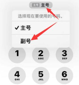 怀柔苹果14维修店分享iPhone 14 Pro Max使用副卡打电话的方法 